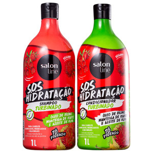 Kit Shampoo e Condicionador Salon Line